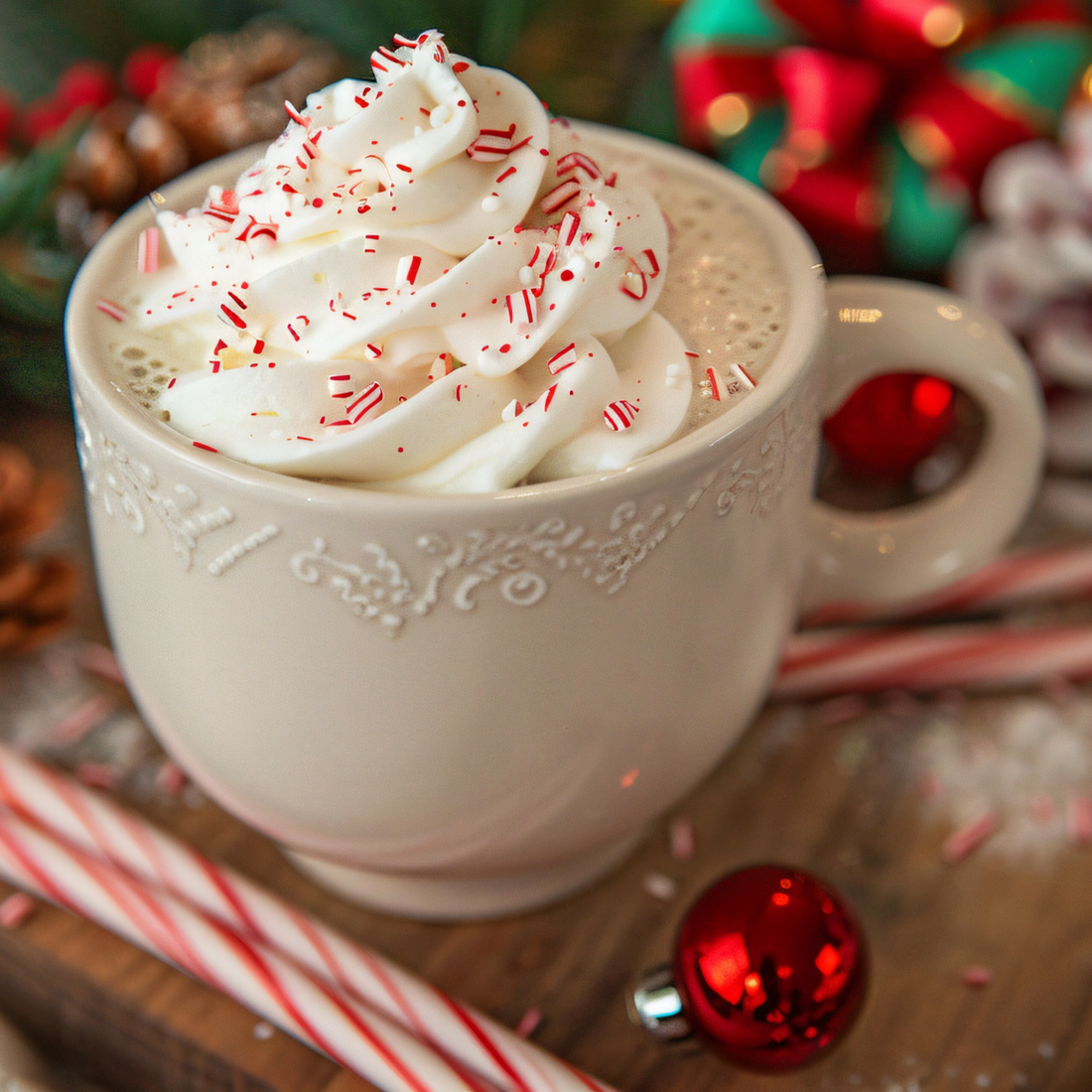 Peppermint Mocha Recipe with Snowy Elk Coffee Peppermint Mocha Recipe with Snowy Elk Coffee