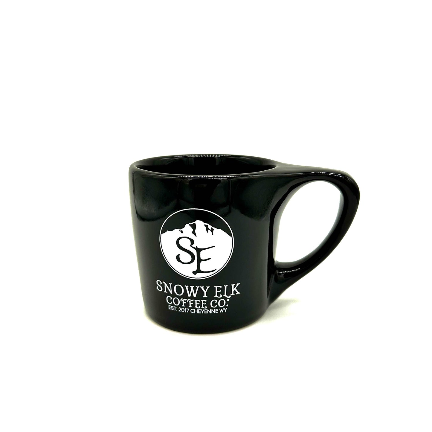 Snowy Elk Specialty Mug