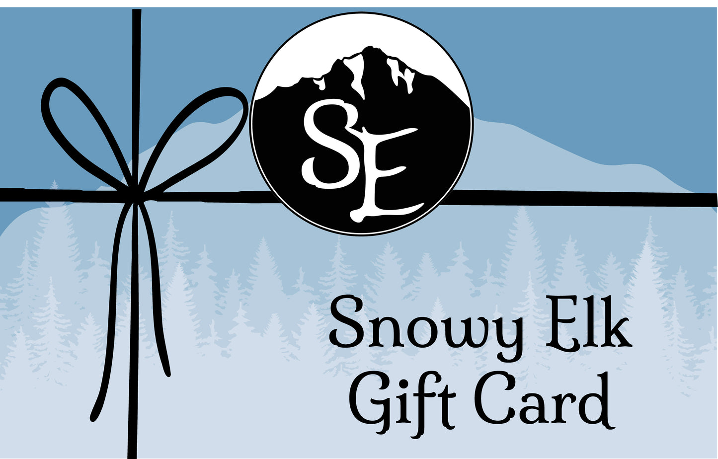 Snowy Elk Gift Card Snowy Elk Gift Card